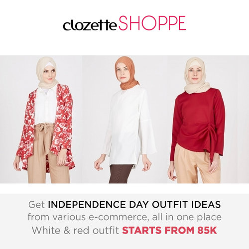Clozetters, Sambut Hari Merdeka dengan memakai OOTD merah putih terbaikmu. Belanja outfit bernuansa merah dan putih MULAI 85K via #ClozetteSHOPPE!
http://bit.ly/2dnMl5Z