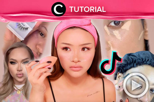 Makeup hacks yang ada di TikTok benar-benar berpengaruh nggak, ya? Intip di: http://bit.ly/2Khv4wv. Video ini di-share kembali oleh Clozetter @dintjess. Lihat juga tutorial lainnya di Tutorial Section.