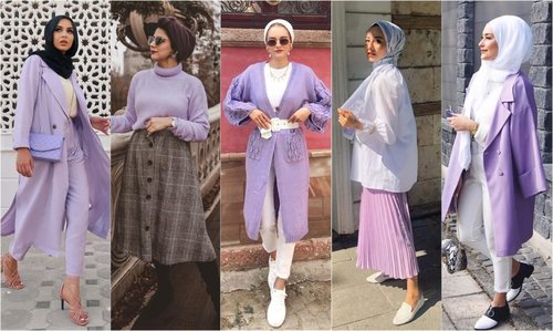 All The Ways To Incorporate Purple into Your Wardrobe - Hijab Fashion Inspiration