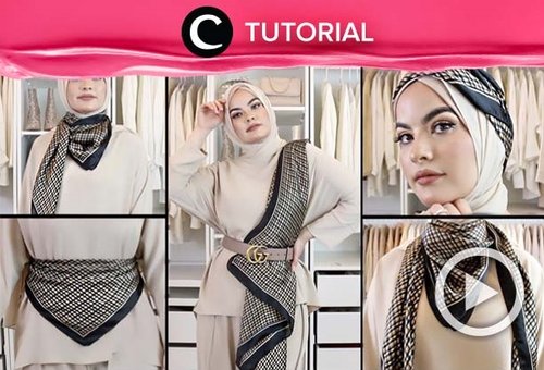 Masih bingung cara styling scarf yang cocok untuk kamu para hijaber? Lihat inspirasinya di sini yuk: https://bit.ly/3jeUfyf. Video ini di-share kembali oleh Clozetter @shafirasyahnaz. Lihat juga tutorial lainnya di Tutorial Section.