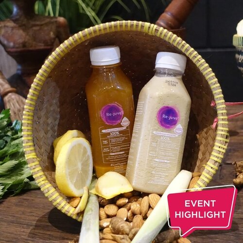 Hari ini Clozetters menghadiri Exclusive Launch The First Cold-Pressed Indonesian Heritage Beverages

Terinspirasi dari resep tradisional serta manfaatnya, Re.juve menggunakan rempah segar, terbaik, dan berkualitas untuk produknya
Jamu Cheers!

#livehappier #goodforyou #cleanlabel #rejuvxclozetteid #clozetteid #food