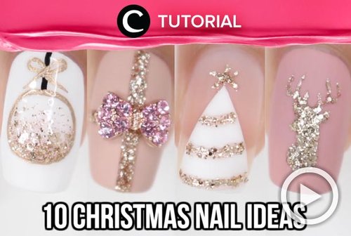 Last minute Christmas nails ideas! Check here: http://bit.ly/35Jq35d for more. Video ini di-share kembali oleh Clozetter @ranialda. Lihat juga tutorial lainnya di Tutorial Section.