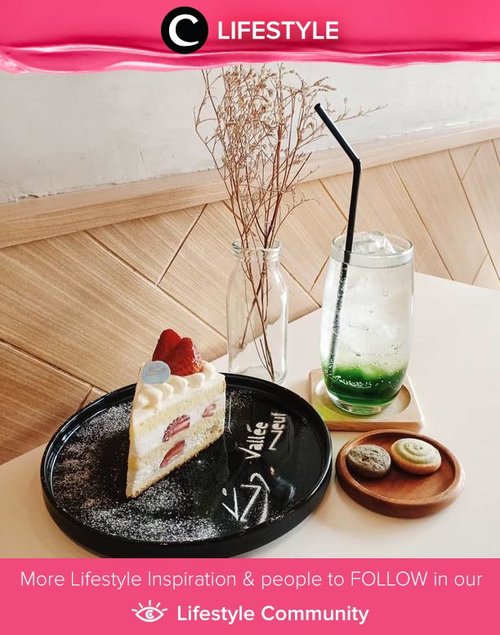 Strawberry shortcake yang cantik ini cantik sekali, ya, seperti muncul dari kartun Jepang! Image shared by Clozetter @pinapina. Simak Lifestyle Updates ala clozetters lainnya hari ini di Lifestyle Community. Yuk, share juga momen favoritmu. 