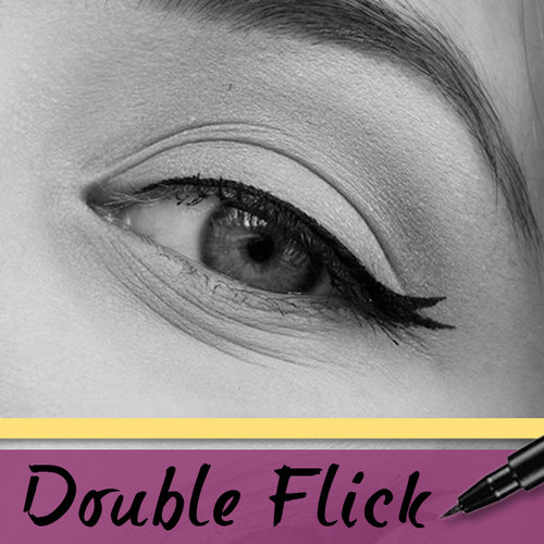 Eyeliner Look #3 Double Flick