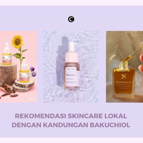 Salah satu beauty trend yang dikabarkan akan booming di tahun 2021 ini adalah Bakuchiol. Dikenal dengan kandungannya yang memiliki fungsi mirip dengan Retinol, namun lebih minim iritasi dan pastinya aman digunakan oleh ibu hamil dan menyusui, Bakuchiol bisa menjadi alternatif pengganti Retinol.

Merupakan antioksidan alami yang ditemukan dalam biji psorea corylifonia, Bakuchiol dipercaya dapat mengurangi kerutan, garis halus, meningkatkan elastisitas kulit, sampai mengencangkan kulit. Cocok untukmu yang sedang mencari produk anti-aging! Berikut Clozette rangkum 6 rekomendasi skincare lokal dengan kandungan utama Bakuchiol melalui video berikut ini✨

📷 @bhumiofficial @truetoskinofficial @somethincofficial @sesuka.official @aizenbeautyofficial @bloomka_id
#ClozetteID #ClozetteIDVideo #Bakuchiol #Skincare #SkincareBakuchiol #SkincareLokal