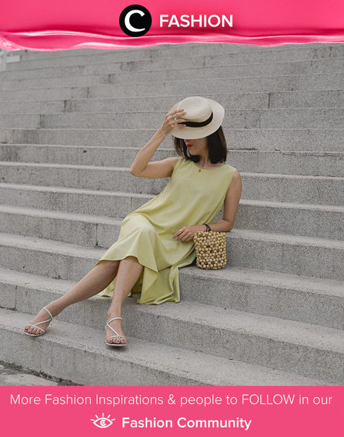 Clozette Ambassador @janejaneveroo looks cozy in her lime dress. Simak Fashion Update ala clozetters lainnya hari ini di Fashion Community. Yuk, share outfit favorit kamu bersama Clozette.