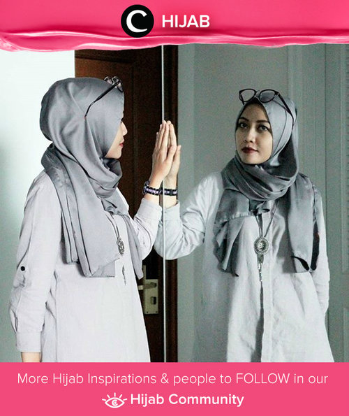 “You are a mirror of yourself in others. Whatever you want, give. Be the best reflection of yourself.” ― Karen A. Simak inspirasi gaya di Hijab Update dari para Clozetters hari ini di Hijab Community. Image shared by Clozetter: mirasahid. Yuk, share juga gaya hijab andalan kamu bersama Clozette.