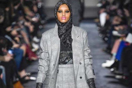Amina Adan, Model Berhijab yang Kejutkan Milan Fashion Week 