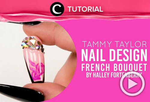 Penasaran cara membuat nail art ala French bouquet yang super fancy ini? Intip di: http://bit.ly/2L3pKvf. Video ini di-share kembali oleh Clozetter @aquagurl. Lihat juga tutorial lainnya di Tutorial Section.