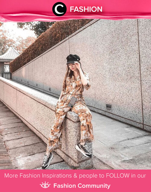 Wear clothes that matter, just like this Shop at Velvet pattern set. Image shared by Clozette Ambassador @vicisienna. Simak Fashion Update ala clozetters lainnya hari ini di Fashion Community. Yuk, share outfit favorit kamu bersama Clozette.