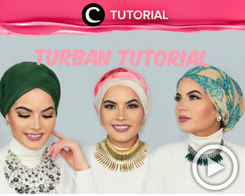 Untuk tampilan yang lebih fancy dan chic yuk kenakan hijab bergaya turban untuk gayamu hari ini. Simak cara memakai hijab turban pada video berikut http://bit.ly/2dGR8iz. Video ini di-share kembali oleh Clozetter: shafirasyahnaz. Cek Tutorial Updates lainnya pada Tutorial Section.