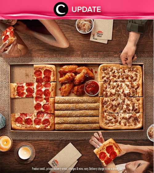 Bikin menu makanan kamu lebih fun di hari ini dengan promo FUNBOX dari Pizza Hut. Jangan khawatir soal harga, karena promo FUNBOX kali ini bersahabat banget sama dompet akhir bulan kamu! Lihat info lengkapnya pada bagian Premium Section aplikasi Clozette. Bagi yang belum memiliki Clozette App, kamu bisa download di sini https://go.onelink.me/app/clozetteupdates. Jangan lewatkan info seputar acara dan promo dari brand/store lainnya di Updates section.