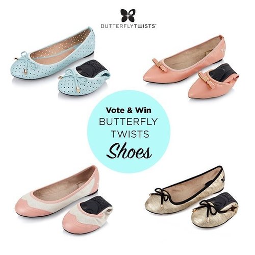 Ini kesempatan terakhir kamu untuk mendapatkan sepatu dari ButterflyTwists GRATIS! Cukup follow Instagram @butterflytwists_Indonesia dan pilih sepatu favoritmu di sini http://bit.ly/BTQUIZ (atau klik link pada  bio)
#ClozetteID