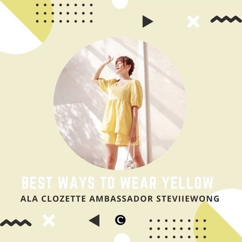 Brighten up your day with yellow outfit!💛 Warna kuning memang merupakan warna cerah yang tak jarang memiliki kontras yang tinggi, karena itulah beberapa orang agak kebingungan untuk memadupadankan outfit berwarna kuning dengan warna lainnya. Dapat membuat tampilan kamu terlihat fresh dan playful, yuk intip beberapa outfit ideas ala Clozette Ambassador @steviiewong dengan outfit kuningnya, siapa tahu bisa jadi inspirasi kamu untuk padu padan tampilan harianmu✨
.
📷 @steviiewong 
#ClozetteID #ClozetteIDVideo #yellowoutfit
