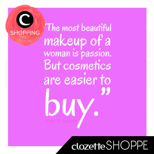 Punya passion di bidang tertentu itu keren! Tapi jangan sampai passion untuk merawat wajah jadi ditinggalkan ;) http://shoppe.clozette.co/ #ClozetteSHOPPE 