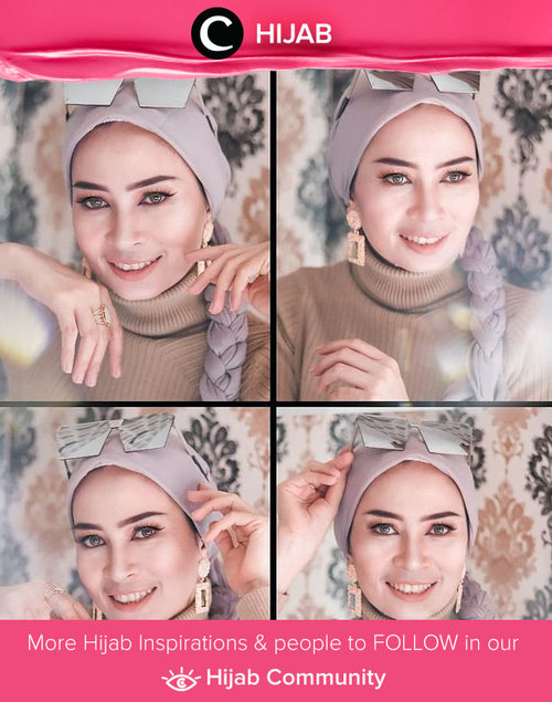 Clozetter @dwina join the #virtualphotoshoot hype. Simak inspirasi gaya Hijab dari para Clozetters hari ini di Hijab Community. Yuk, share juga gaya hijab andalan kamu.