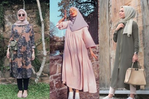 7 Tips Pakai Gamis dan Hijab Agar Tidak Terlihat Tua 