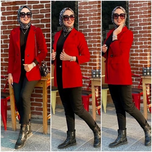 Ladies suits and formal blazers with hijab | | Just Trendy Girls