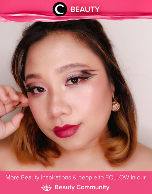 Staurday at home with party makeup look ala Clozetter @reginapitupulu. Simak Beauty Update ala clozetters lainnya hari ini di Beauty Community. Yuk, share produk favorit dan makeup look kamu bersama Clozette.