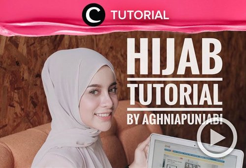 Ingin tahu cara pakai hijab ala Agnia Punjabi? Simak tutorialnya di : http://bit.ly/2OxErJv . Video ini di-share kembali oleh Clozetter: @chocolatelove. Cek Tutorial Updates lainnya pada Tutorial Section.