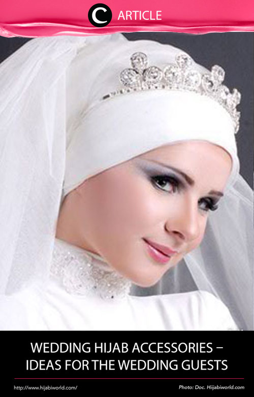 Mau menghadiri pesta pernikahan, tapi bingung untuk pakai aksesoris hijab yang cocok? Yuk, lihat inspirasinya di http://bit.ly/2j8sbeK. Simak juga artikel menarik lainnya di Article Section pada Clozette App.