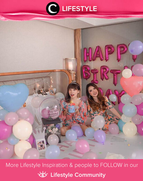 Celebrating your bestfriend's birthday couldn't be better than this. Happy belated birthday, our Clozette Ambassador @steviiewong! Image shared by Clozette Ambassador @priscaangelina. Simak Lifestyle Update ala clozetters lainnya hari ini di Lifestyle Community. Yuk, share momen favoritmu bersama Clozette.