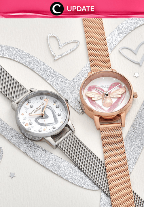 Take your look for Valentine's Day to the next level with romantic watches from Watch Co. Nikmati diskon 14% plus voucher senilai 150.000 setiap jam tangan di outlet Watch Co. Senayan City Jakarta. Watch-a waiting for? Grab it before the time's up! Lihat info lengkapnya pada bagian Premium Section aplikasi Clozette. Bagi yang belum memiliki Clozette App, kamu bisa download di sini https://go.onelink.me/app/clozetteupdates. Jangan lewatkan info seputar acara dan promo dari brand/store lainnya di Updates section.