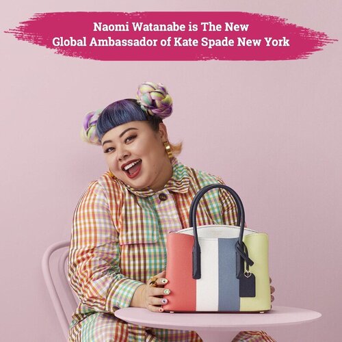 “The Japanese Beyonce” aka Naomi Watanabe ditunjuk sebagai Global Ambassador Kate Spade terbaru di tahun 2020. Hal ini sebagai selebrasi Kate Spade untuk keberagaman semua perempuan, sifat dan kepercayaan dini Naomi dipercaya dapat mendorong banyak perempuan untuk mengekspresikan kepribadian mereka yang menyenangkan.
.
📷 @watanabenaomi703 @katespadeny 
#ClozetteID #ClozetteXCoolJapan #ClozetteIDCoolJapan