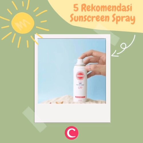 Walaupun #dirumahaja bukan berarti nggak pakai skincare ya, Clozetters! Apalagi sunscreen, it’s a must. Sinar matahari akan tetap masuk lewat jendela rumah kamu, lho! Jangan males pakai sunscreen ya, nih Clozette Crew punya rekomendasi sunscreen spray yang bisa dipakai tanpa bikin kamu ribet, tinggal semprot lalu selesai. - 📷 @kosecosmeportid , @nivea_id , @jartebeauty x @nathaniec , @bananaboatbrand , @supergoop #ClozetteID #ClozetteVideo #sunscreen #sunscreenspray