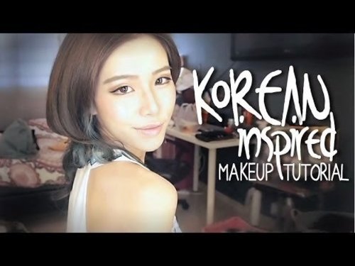  Korean Inspired Makeup Tutorial - YouTube