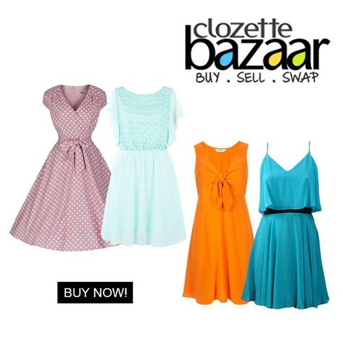 Warna pastel atau warna terang untuk dress? Beli di #ClozetteBazaar! --> bit.ly/bazaardress 
#ClozetteID #shopping #onlineshop #onlineshopjkt #bazaarjkt #jktsale #fashion