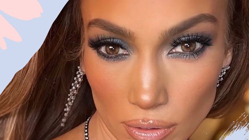 Smoky blue eyeshadow is the season's cool-girl shade and this TikTok makes it look so easy