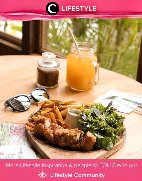 Super delish Chicken Cordon Bleu at Monsieur Spoon Bali. Yum! Simak Lifestyle Updates ala clozetters lainnya hari ini di Lifestyle Community. Image shared by Star Clozetter @Amandatorquise. Yuk, share juga makanan favoritmu. 