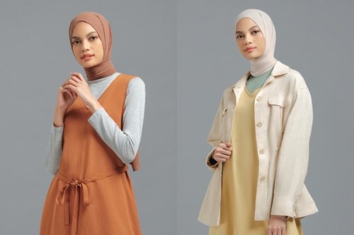 5 Cara Memakai Dress Lengan Pendek Untuk Hijaber, Termasuk Pakai Jaket Dan Rok Plisket