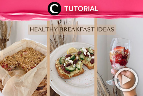 Yuk, sehat, yuk. Intip inspirasi sarapan sehat di: https://bit.ly/2Ojo843. Video ini di-share kembali oleh Clozetter @zahirazahra. Lihat juga tutorial lainnya di Tutorial Section.