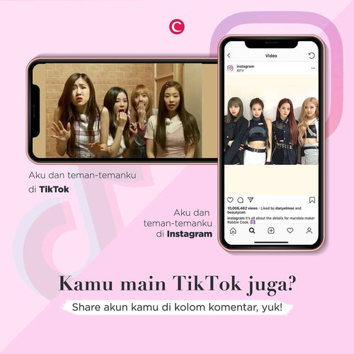 TikTok is really a big deal right now!✨ Mulai dari anak sekolahan, pegawai kantoran, influencer, K-Pop idol, sampai artis papan atas di Hollywood semua demam TikTok!​.​Bagaimana denganmu, Clozetters? Apa demam TikTok menyerangmu juga? Kalau iya, yuk tulis akun TikTok-mu di kolom komentar! #ClozetteID