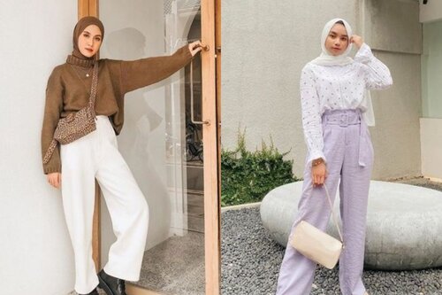 7 Tips Busana Hijaber Tubuh Mungil Agar Terlihat Tinggi Tanpa High Heels