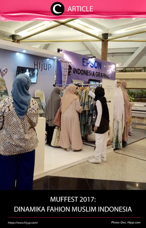 Sebagai event yang menjadi barometer fashion muslim global, Muslim Fashion Festival (MUFFEST) Indonesia mengarahkan kompetensi produk fashion muslim Indonesia agar dapat bersaing di pasar dunia. Sekaligus memasarkan keunggulan fashion muslim Indonesia melalui ready to wear craft fashion dengan mengoptimalkan kekayaan budaya lokal yang mengacu pada Indonesia Trend Forecasting. Baca selengkapnya di http://bit.ly/2oDVlaN. Simak artikel menarik lainnya di Article Section pada Clozette App.