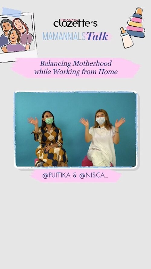 Being a working mom is quite hard, the pandemic made it even harder. Siapa setuju?😭🙋🏻‍♀️ selama working from home belakangan ini, mamannials dituntut menjadi working mom sekaligus full time mom di saat yang bersamaan. Dengan aktivitas bekerja yang dipindahkan ke rumah, kondisi ini membuat sedikit bingung membagi waktu antara pekerjaan dan keluarga, terutama waktu bersama si kecil.Nggak perlu khawatir, Clozette Crew @puitika dan @nisca_ berbagi tips untuk menyeimbangkan kehidupan sebagai working mom selama WFH. Check it out!.#ClozetteID