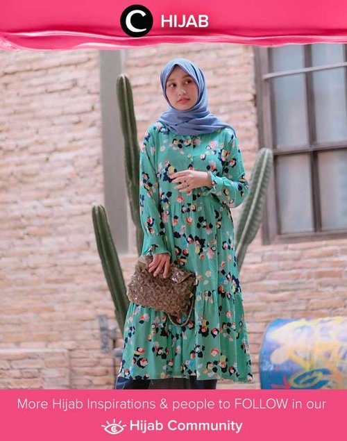 Play with color and pattern like Clozetter @andinara! Simak inspirasi gaya Hijab dari para Clozetters hari ini di Hijab Community. Yuk, share juga gaya hijab andalan kamu.  