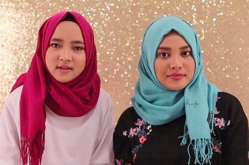 Tutorial Hijab Ala Nissa Sabyan Vs Aurel Hermansyah Pilih Mana? 