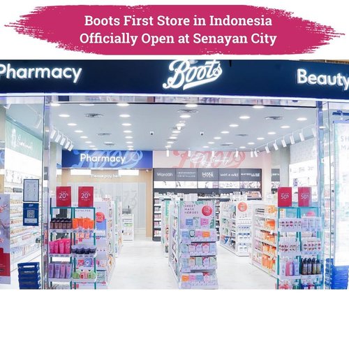 Calling all beauty enthusiast! Health & beauty retailer yang terkemuka di Inggris, kini membuka store pertamanya di Indonesia, yaitu di Senayan City. Yuk, warga Jakarta merapat! Pastinya banyak promo, nih Clozetters! Siapa yang mau stock skincare? Jangan lupa protokol kesehatan kalau mau mampir, ya✨📷 @senayancity#ClozetteID