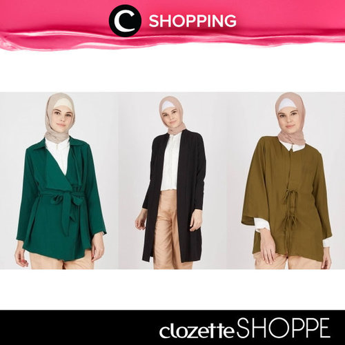 Outer is the best way to keep you warm and stylish in rainy days. Belanja outer favoritmu di bawah harga 400K dari berbagai ecommerce site di Indonesia via #ClozetteSHOPPE !  http://bit.ly/1sAhNQT