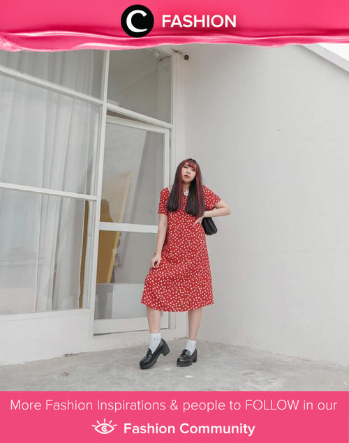 Love this dress + loafer styling ala Clozetter @yunitaelisabeth91. Simak Fashion Update ala clozetters lainnya hari ini di Fashion Community. Yuk, share outfit favorit kamu bersama Clozette.