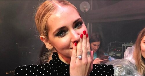 Chiara Ferragni's New Engagement Ring Shines Brighter Than Her YSL Minidress