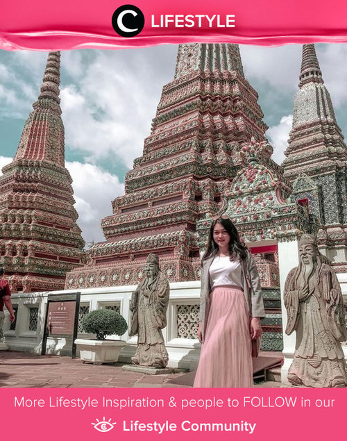 Sawadee kha, Clozetters! Clozetter @beibytalks shared her throwback photo when she was in Thailand. Simak Lifestyle Update ala clozetters lainnya hari ini di Lifestyle Community. Yuk, share momen favoritmu bersama Clozette.