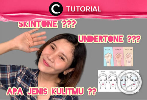 Masih bingung akan warna undertone kulitmu? Coba intip cara mengetahuinya di: https://bit.ly/3gaZKLr. Video ini di-share kembali oleh Clozetter @dintjess. Lihat juga tutorial lainnya yang ada di Tutorial Section.