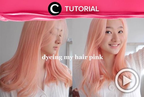 Ingin mewarnai rambutmu dengan warna pastel seperti ini? Intip dulu tutorialnya di: http://bit.ly/38datC3. Video ini di-share kembali oleh Clozetter @kamiliasari. Lihat juga tutorial lainnya di Tutorial Section.