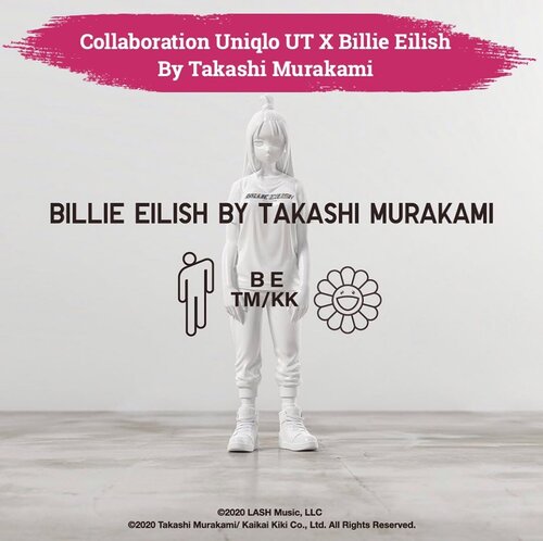 Setelah mengarahkan video musik @billieeilish yang berjudul “you should see me in a crown”, Takashi Murakami kembali bekerja sama dengan Billie dalam kolaborasi limited edition T-shirt untuk @uniqlo.ut! Walaupun belum resmi diumumkan tanggal rilisnya, namun sudah dipastikan koleksi ini akan masuk ke Indonesia. Penasaran banget sama koleksinya, can’t wait! 📷 @takashipom
#ClozetteID #ClozetteIDCoolJapan #ClozetteXCoolJapan