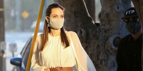 Angelina Jolie Is Making the Case for Pleats as Summer 2020's Must-Wear Trend 